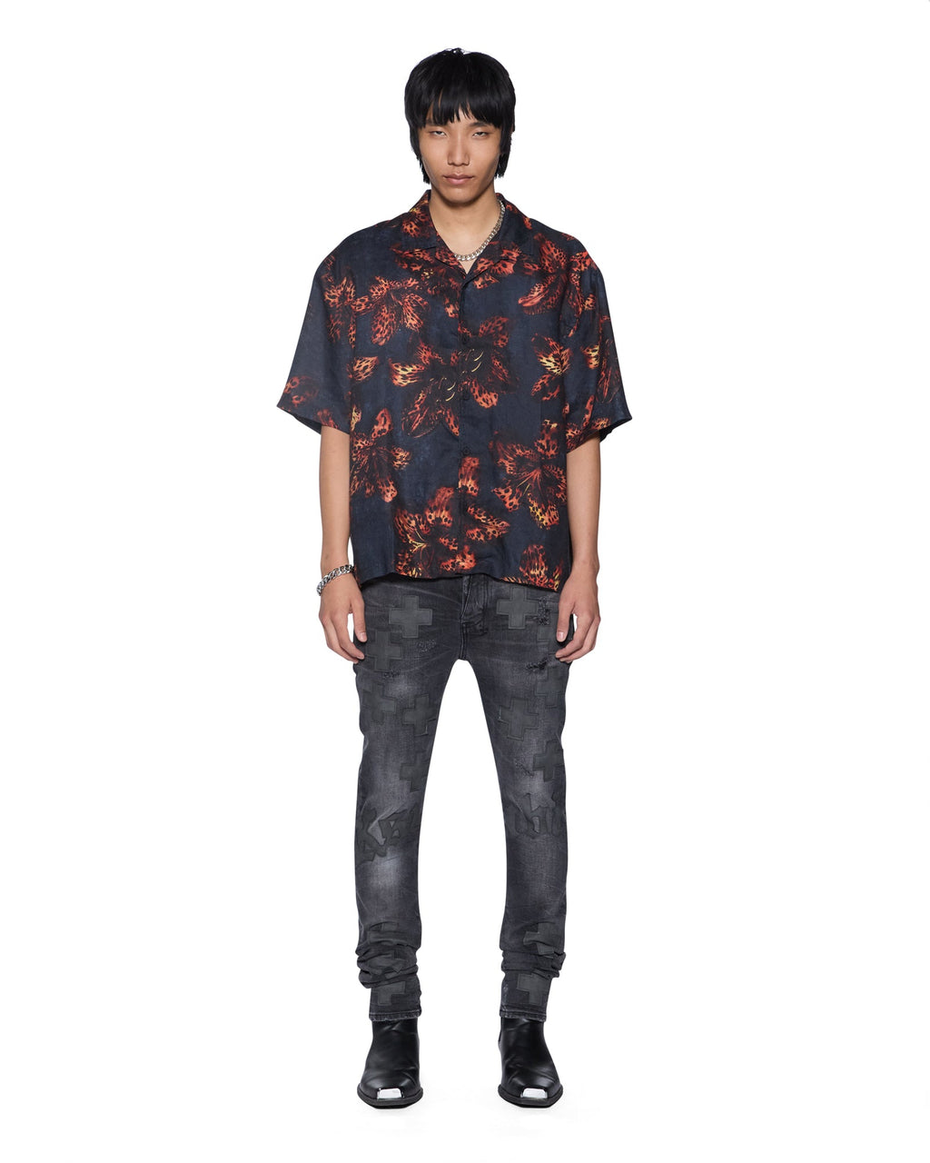 MENS PALAZZO DINER SS SHIRT MULTI SHIRTS