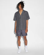 Mens Plus Mesh Short Navy Regular Walkshorts - Navy