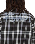 MENS ROSEBOWL LS SHIRT 1999 BLACK CHECK SHIRTS
