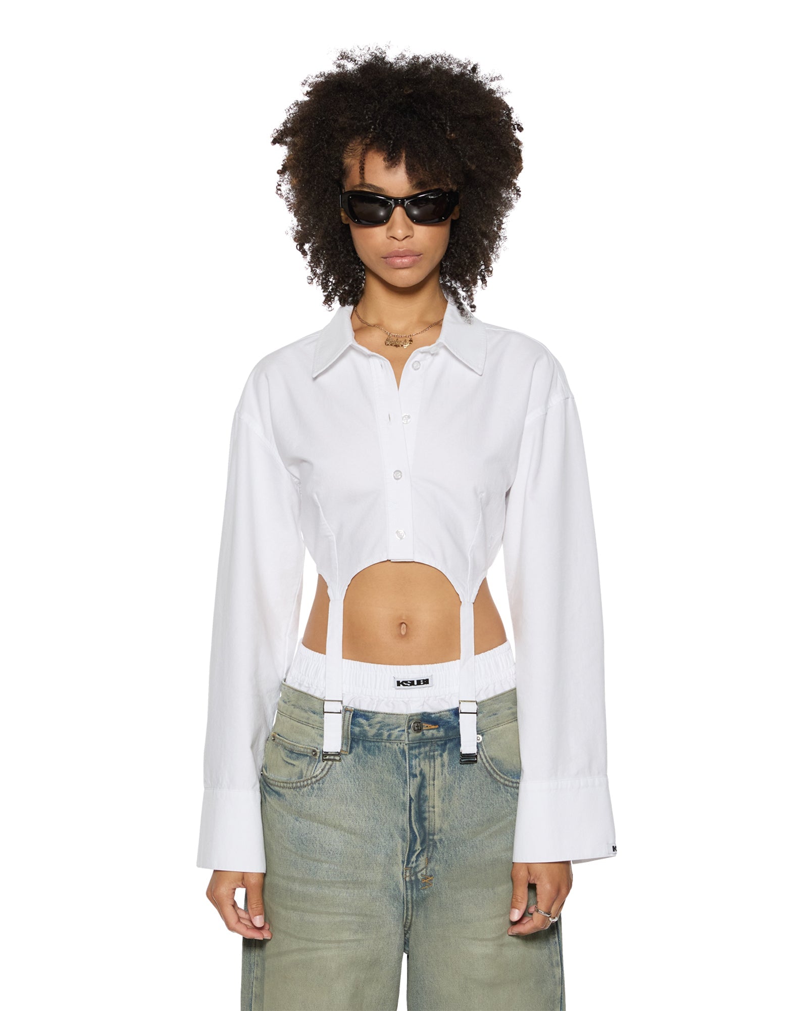 SASHA LS SHIRT WHITE