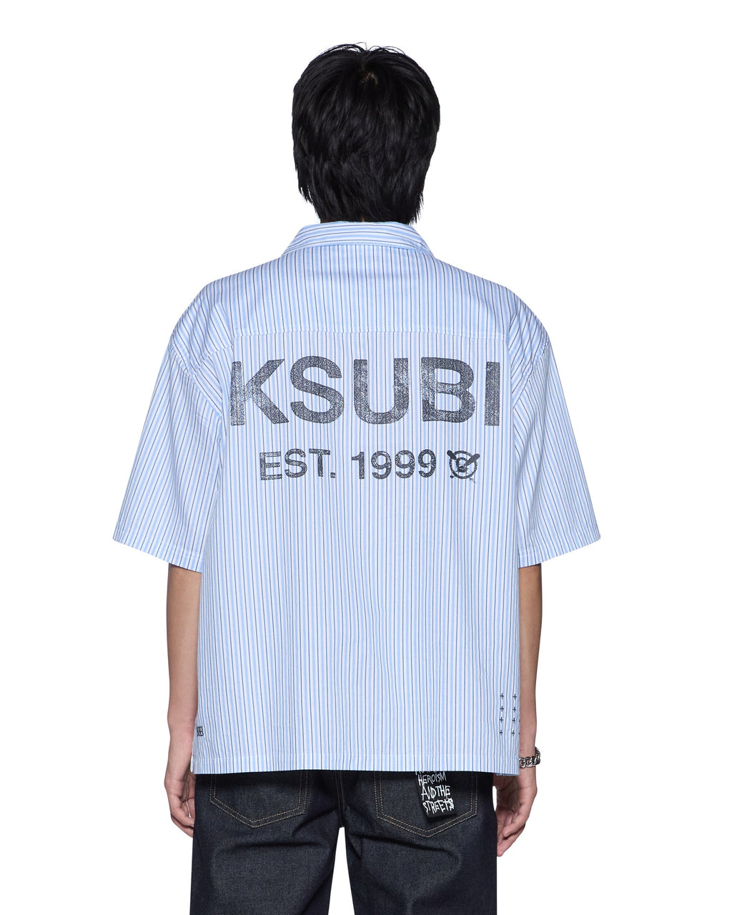MENS STATE DINER SS SHIRT OCEAN STRIPE SHIRTS
