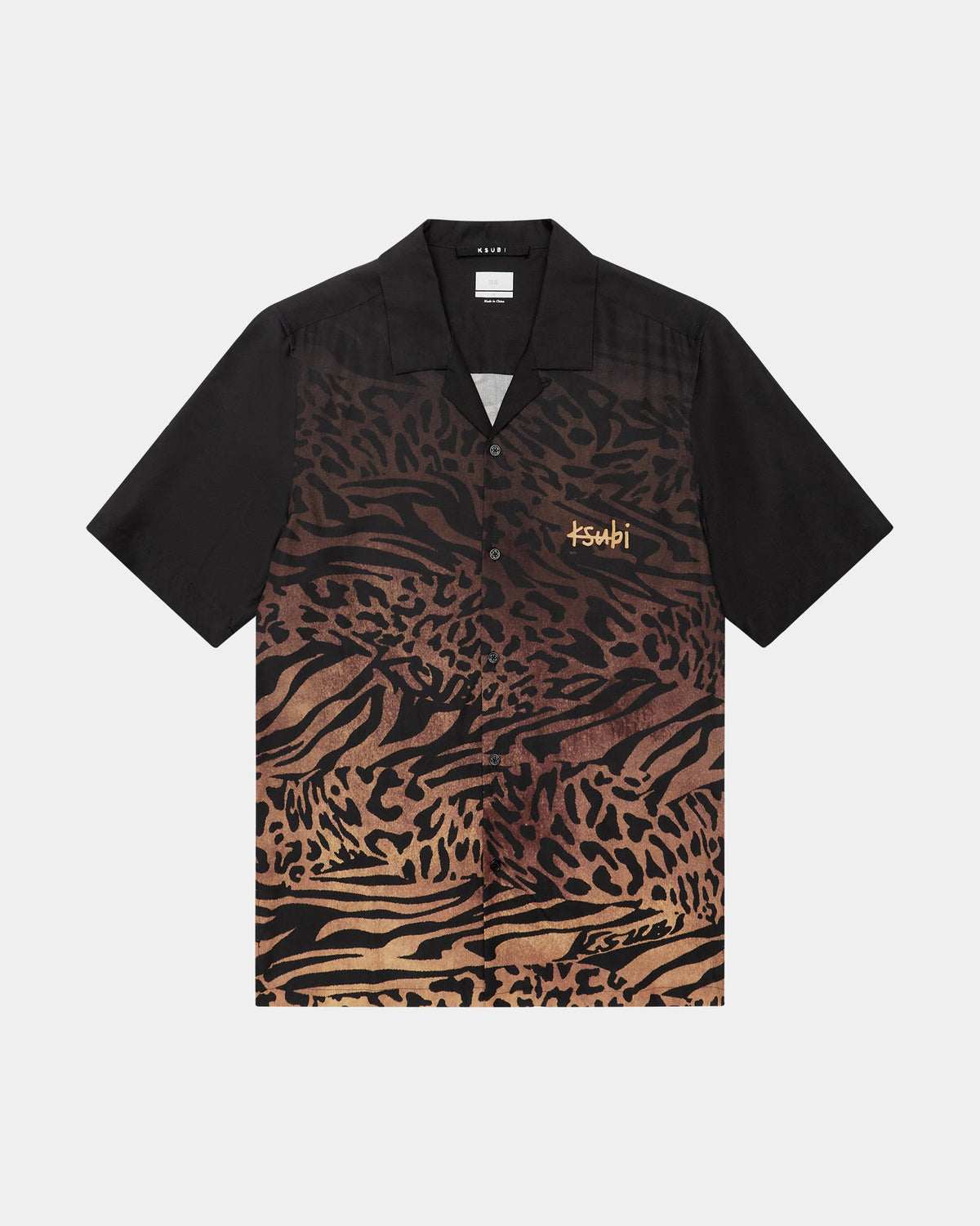MENS SINNERS RESORT SS SHIRT LEOPARD SHIRTS