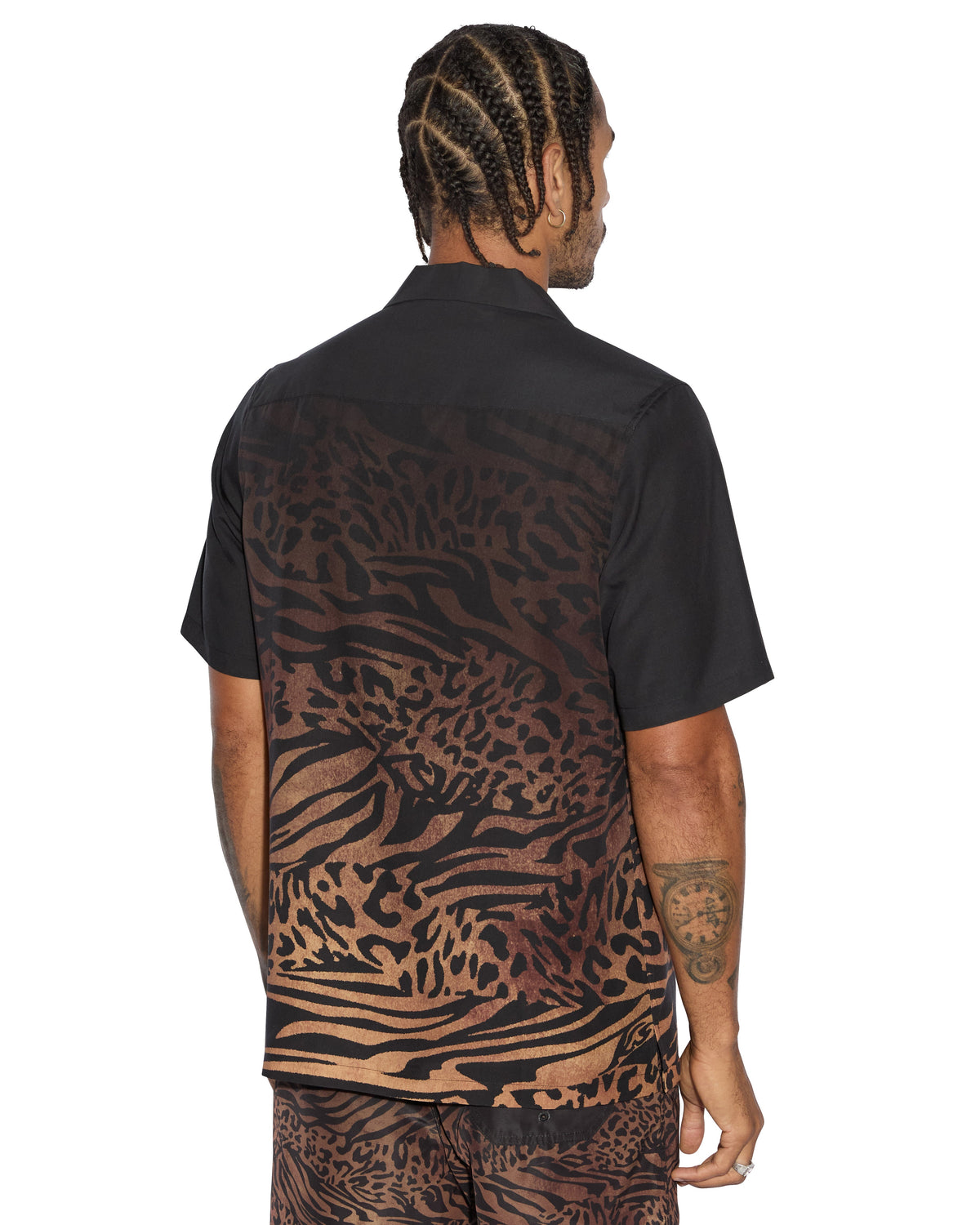 MENS SINNERS RESORT SS SHIRT LEOPARD SHIRTS