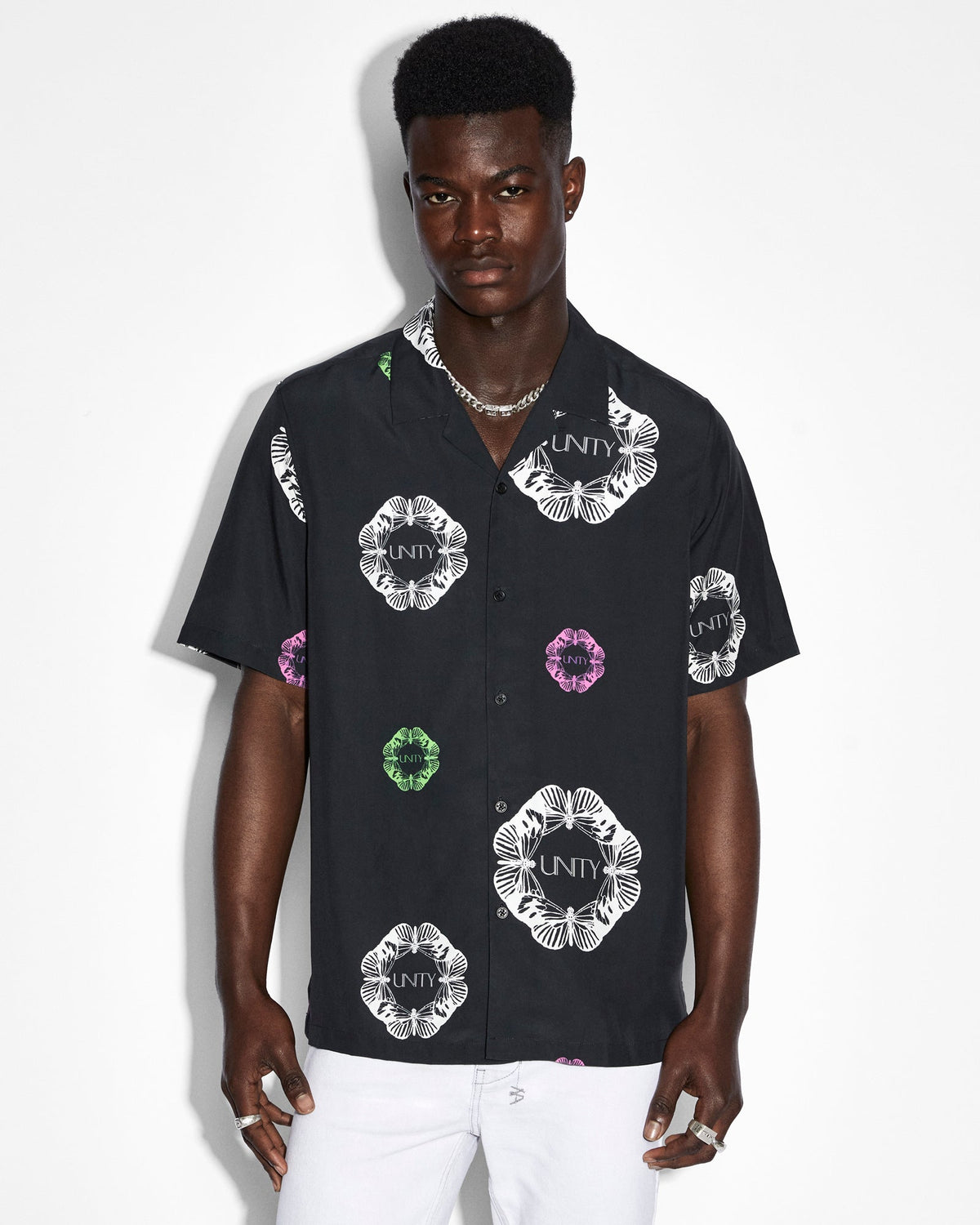 MENS UNITYFLY RESORT SS SHIRT BLACK SHIRTS