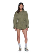 WOMENS ASTRA LS CARGO SHIRT KHAKI SHIRTS