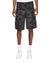 FUGITIVE CARGO SHORT BLACK CAMO