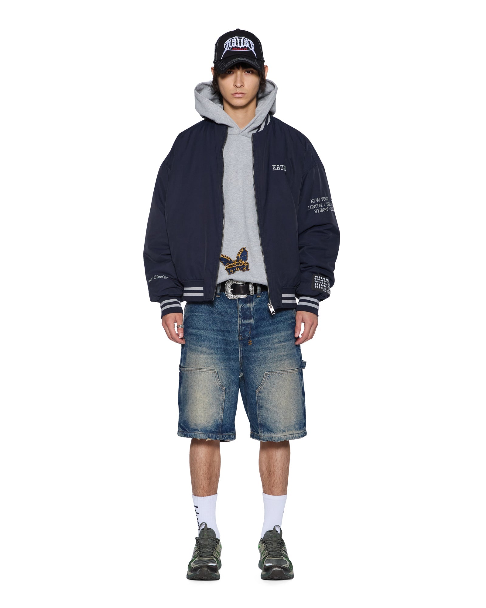 MENS  MAXX OPERATOR SHORT RODEO BLUE RELAXED WALKSHORTS