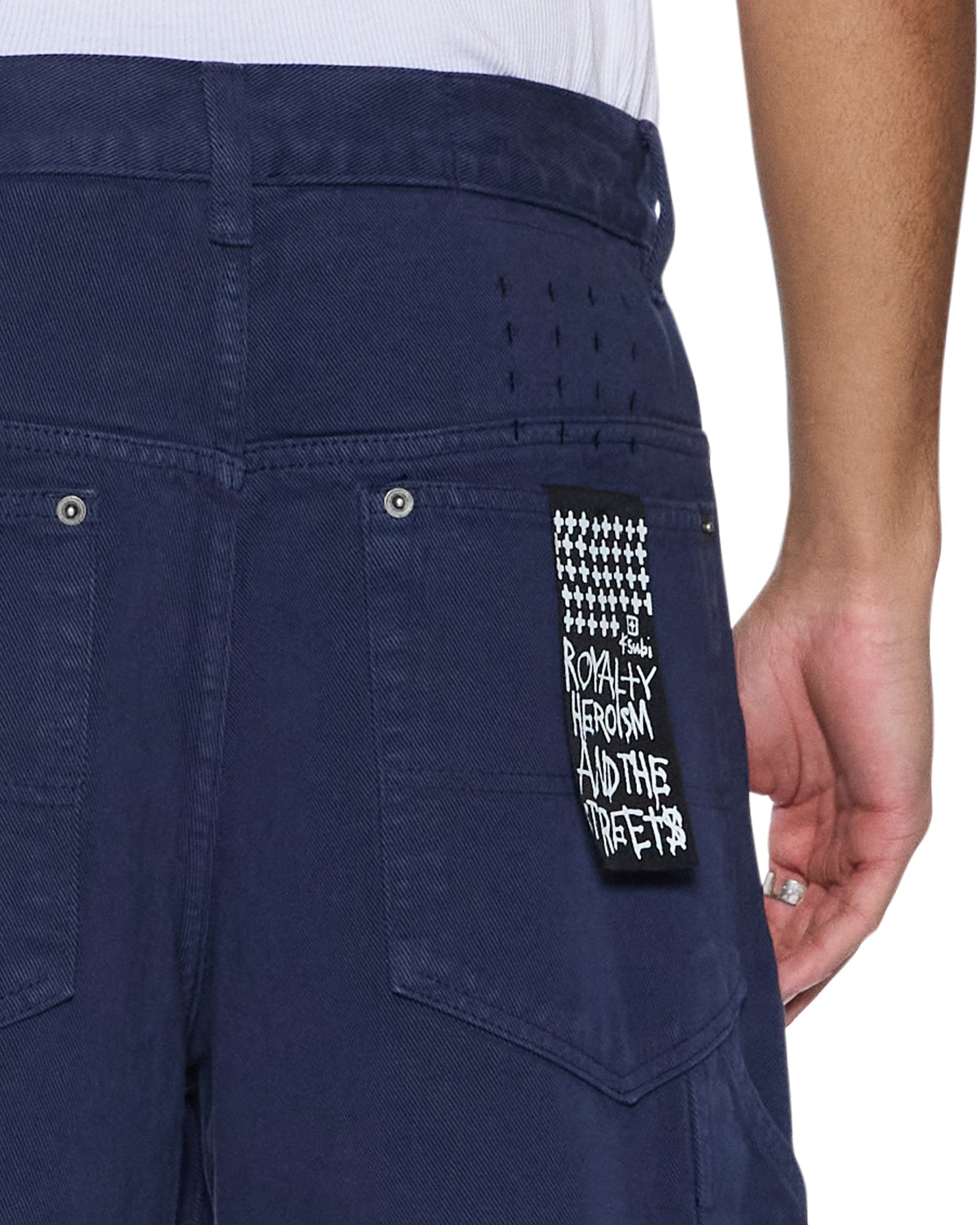 MENS MAXX SHORT MECHANIK INK BLUE WALKSHORTS