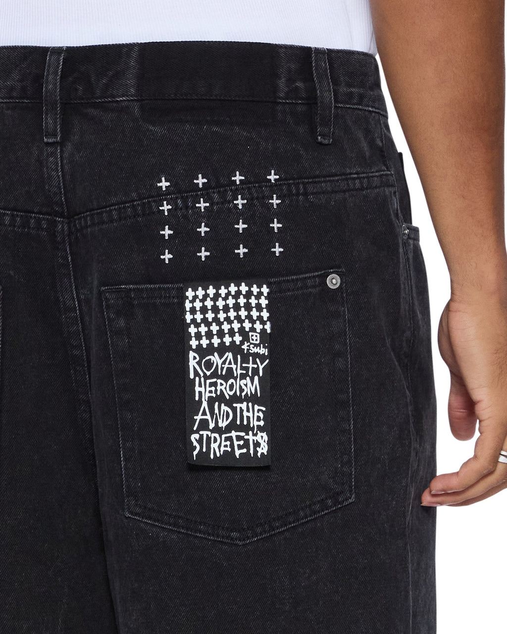 Mens Maxx Short Noir Baggy Walkshorts - Black