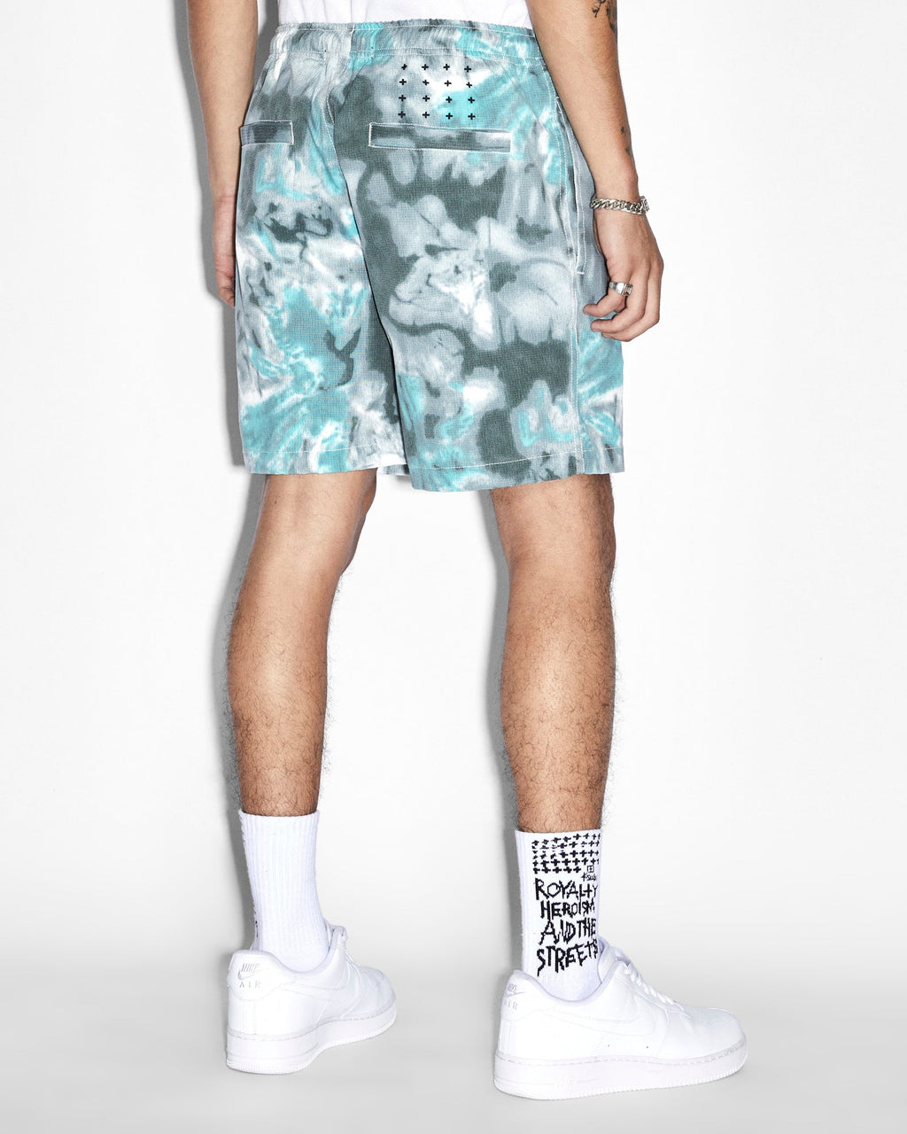 MENS ASTRO SHORT GREEN DYE WALKSHORTS