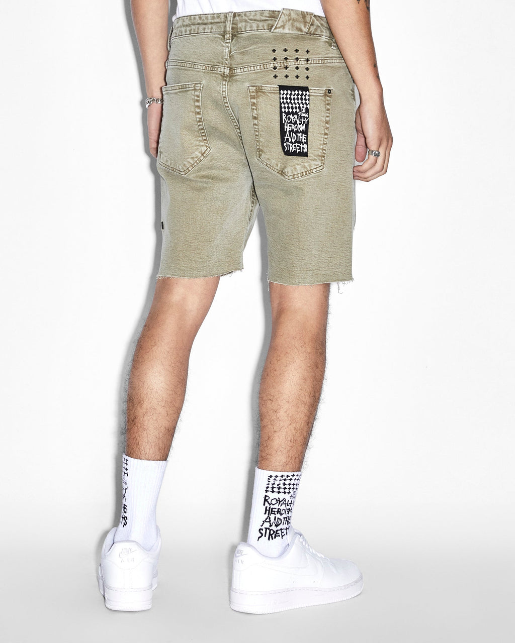 Mens Chopper Short Outback Slim Walkshorts - Green