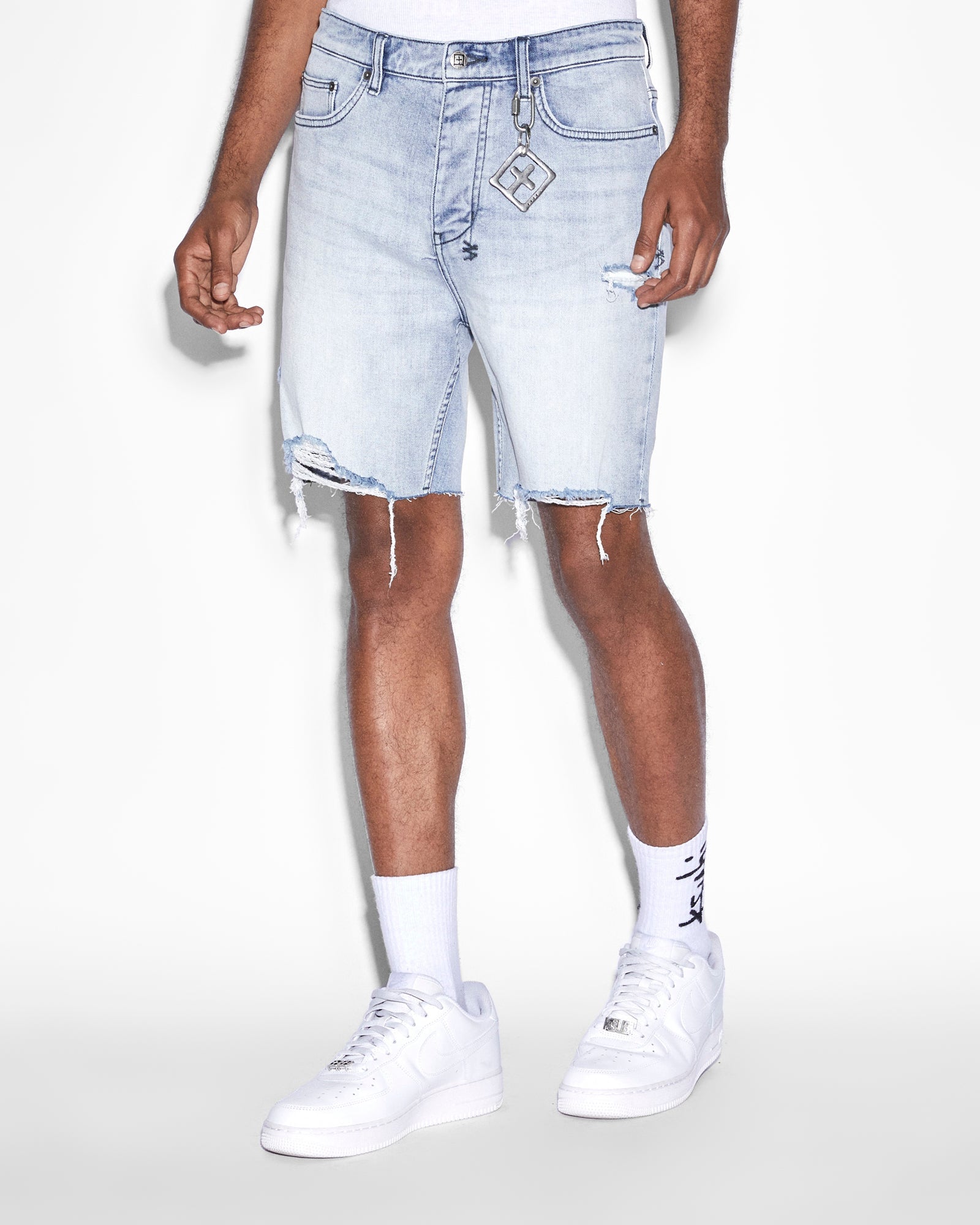 Chopper Short Philly Pill Blue Denim Ksubi