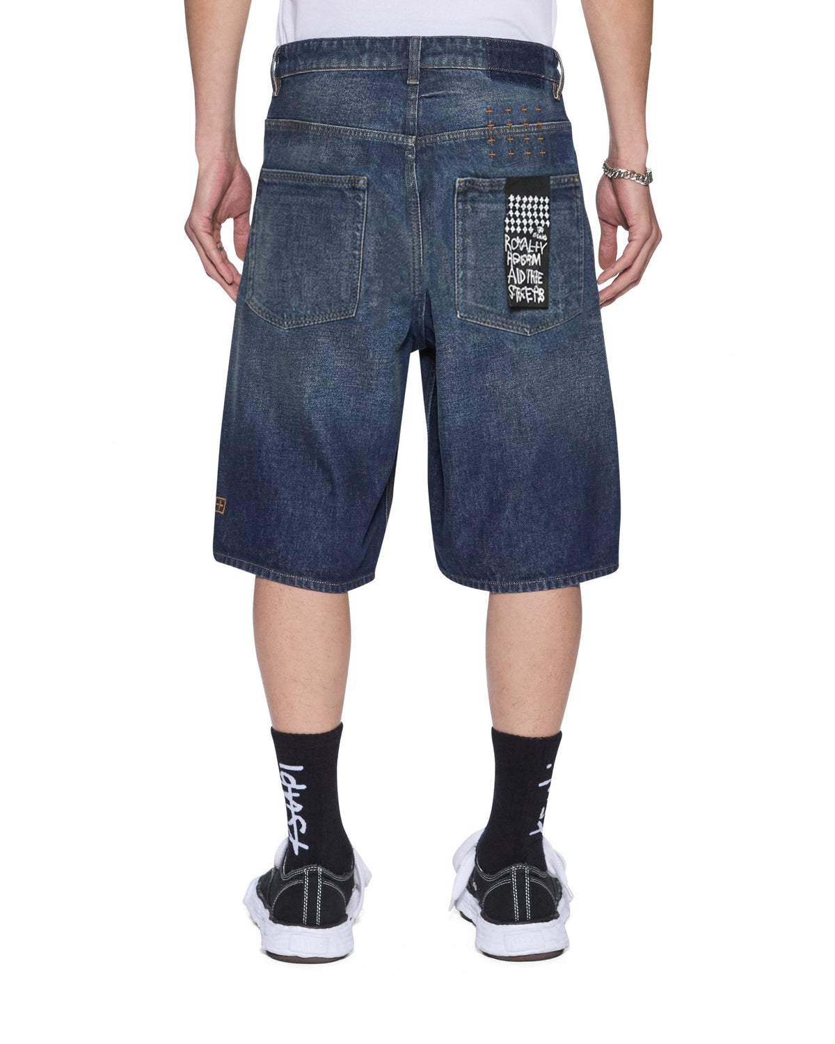 Mens Maxx Short K-dip Blue Relaxed Walkshorts - Denim
