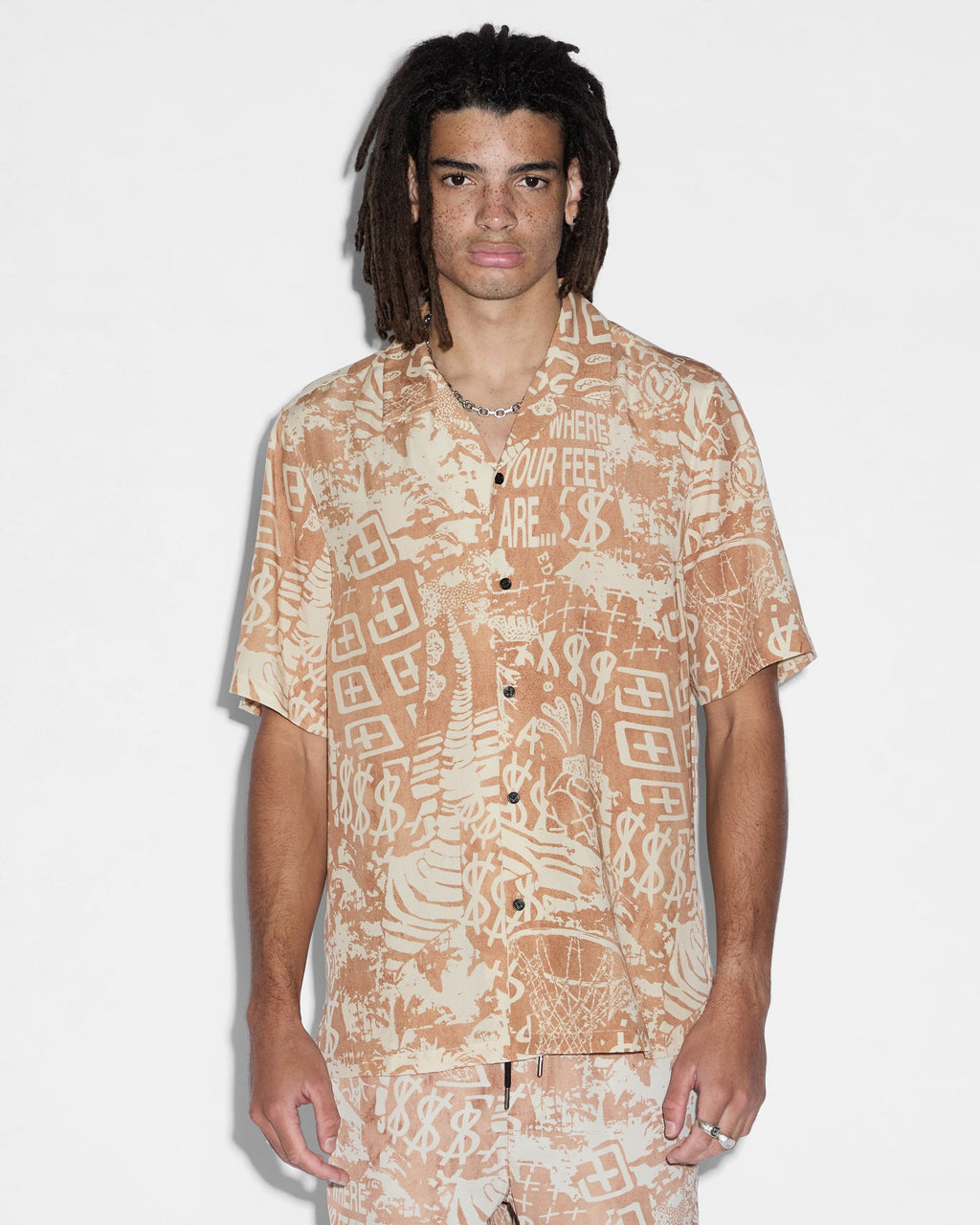 MENS MILLS IKON RESORT SS SHIRT MULTI SHIRTS