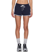 Womens Raceway Booty Trakshort Navy Regular Walkshorts - Navy