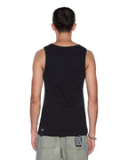 MENS DEBUT SINGLET BLACK TEES