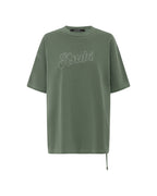 Womens Sketch Oh G Tee Slice Hash Oversized Tees - Green