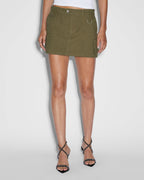 WOMENS SQUAD MINI SKIRT KHAKI SKIRTS