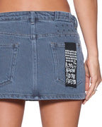 WOMENS MICRO MINI SKIRT EXPOSED MIRAGE SKIRTS