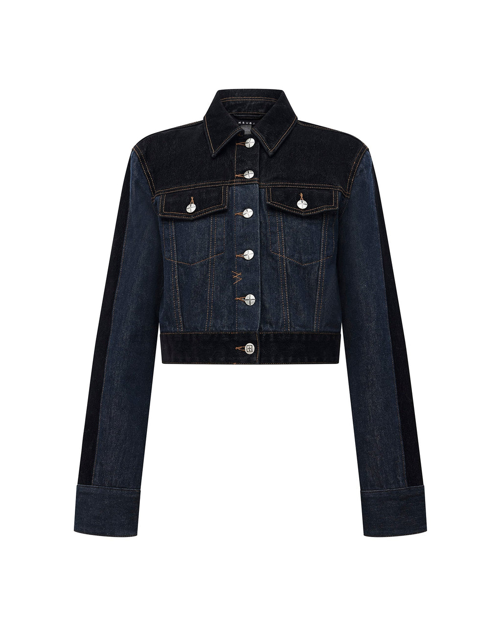 WOMENS SLIM TRUCKER JACKET VIXEN SPLICED JACKETS