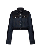 WOMENS SLIM TRUCKER JACKET VIXEN SPLICED JACKETS