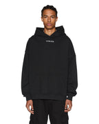 MENS SOTT EKCESS HOODIE JET BLACK FLEECE