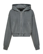 WOMENS SOTT ORIGIN HOODIE NIGHTOWL GREY FLEECE