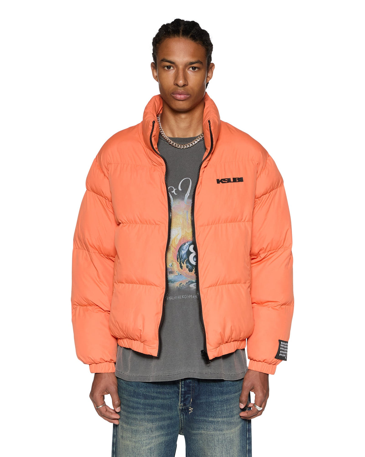 SOTT PUFFER JACKET RUST