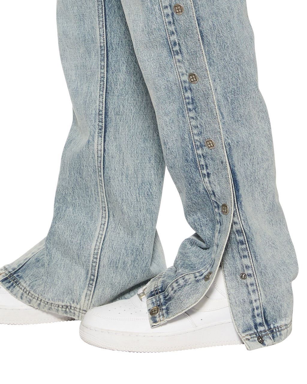 Mens Striker Snap Off Pant Lithium Relaxed Pants - Denim