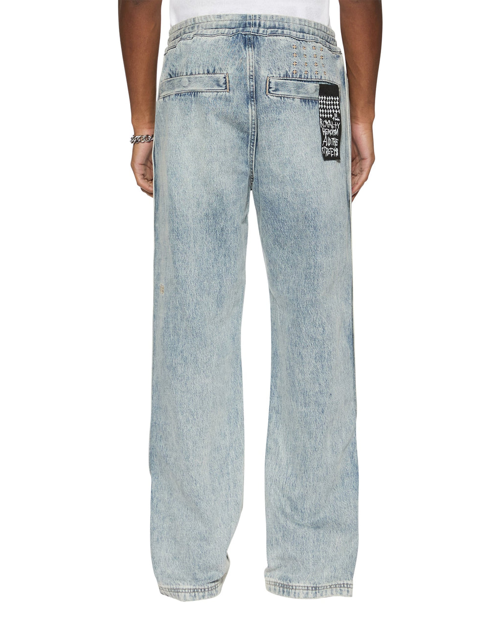 Mens Striker Snap Off Pant Lithium Relaxed Pants - Denim