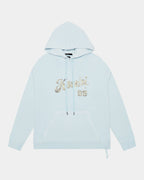 Mens Clubhouse Biggie Hoodie Shallows Oversized Fleece - Blue