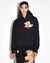 ROSE GARDEN KASH HOODIE JET BLACK