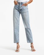 WOMENS BROOKLYN JEAN SKREAM TRASHED DENIM JEANS