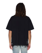 MENS PLATED EKCESS SS TEE JET BLACK TEES