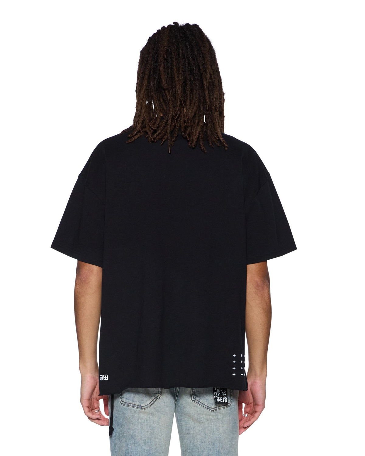 PLATED EKCESS SS TEE JET BLACK