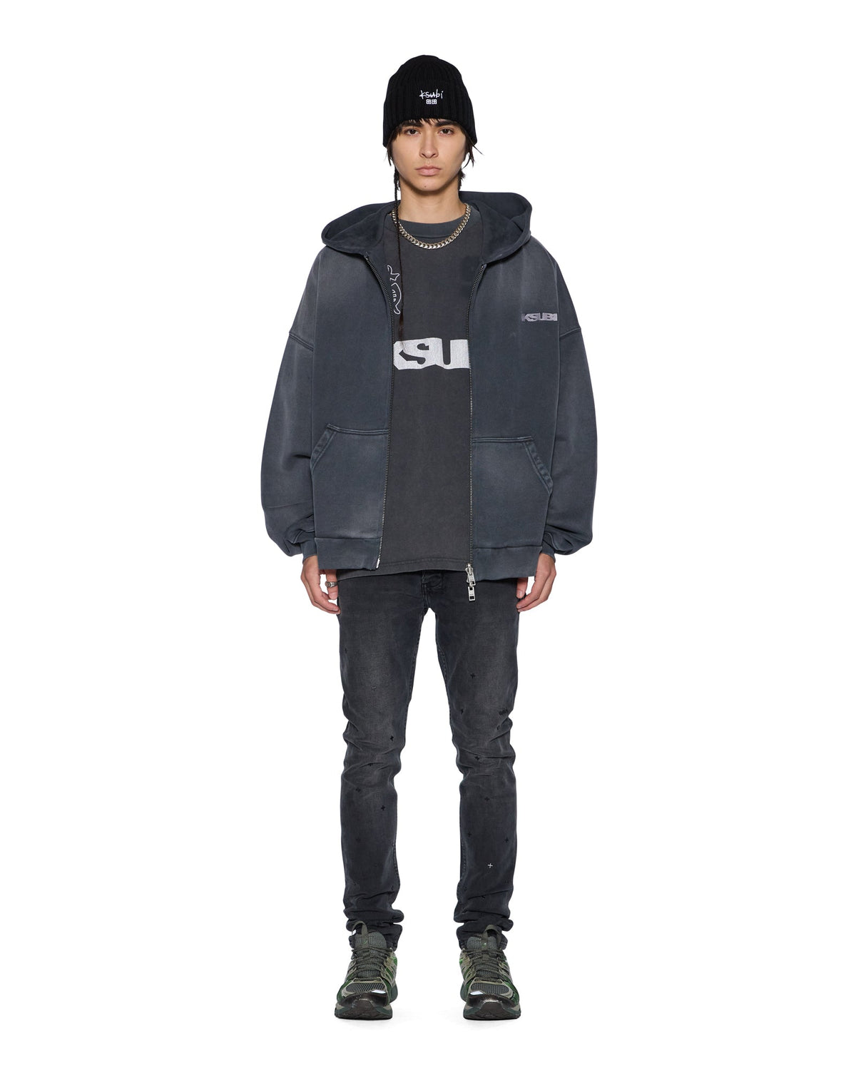 RUGGED EKCESS SS TEE BLASTED BLACK