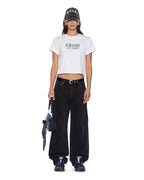 WOMENS SHRUNKEN SS TEE VINTAGE WHITE TEES
