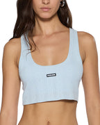 WOMENS SOTT ORIGIN CROP TANK ICE MIST FASHION TOPS