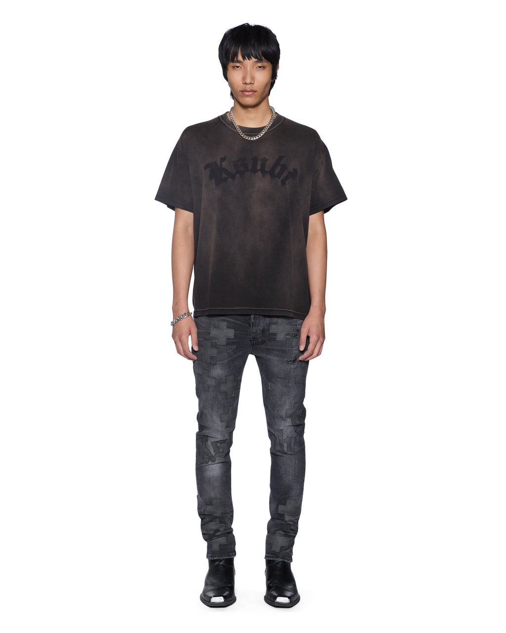MENS VAN WINKLE BLAKK METAL IDOLS DENIM JEANS