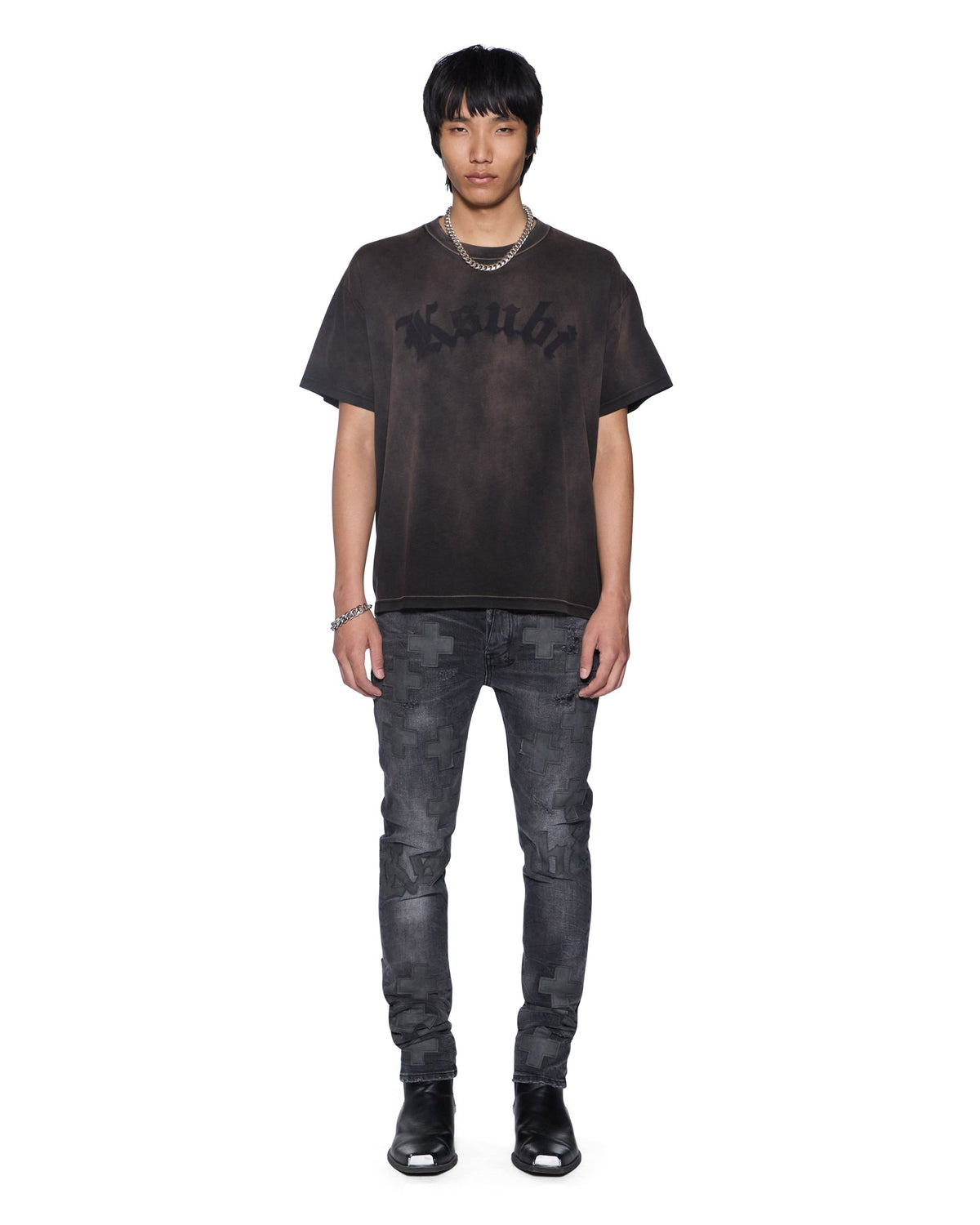 MENS VAN WINKLE BLAKK METAL IDOLS DENIM JEANS