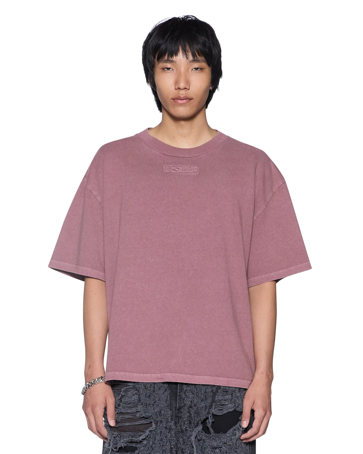 MENS INTRUDER HALEN SS TEE PLUM TEES