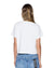 WOMENS  NYC SHRUNKEN SS TEE WHITE FITTED TEES