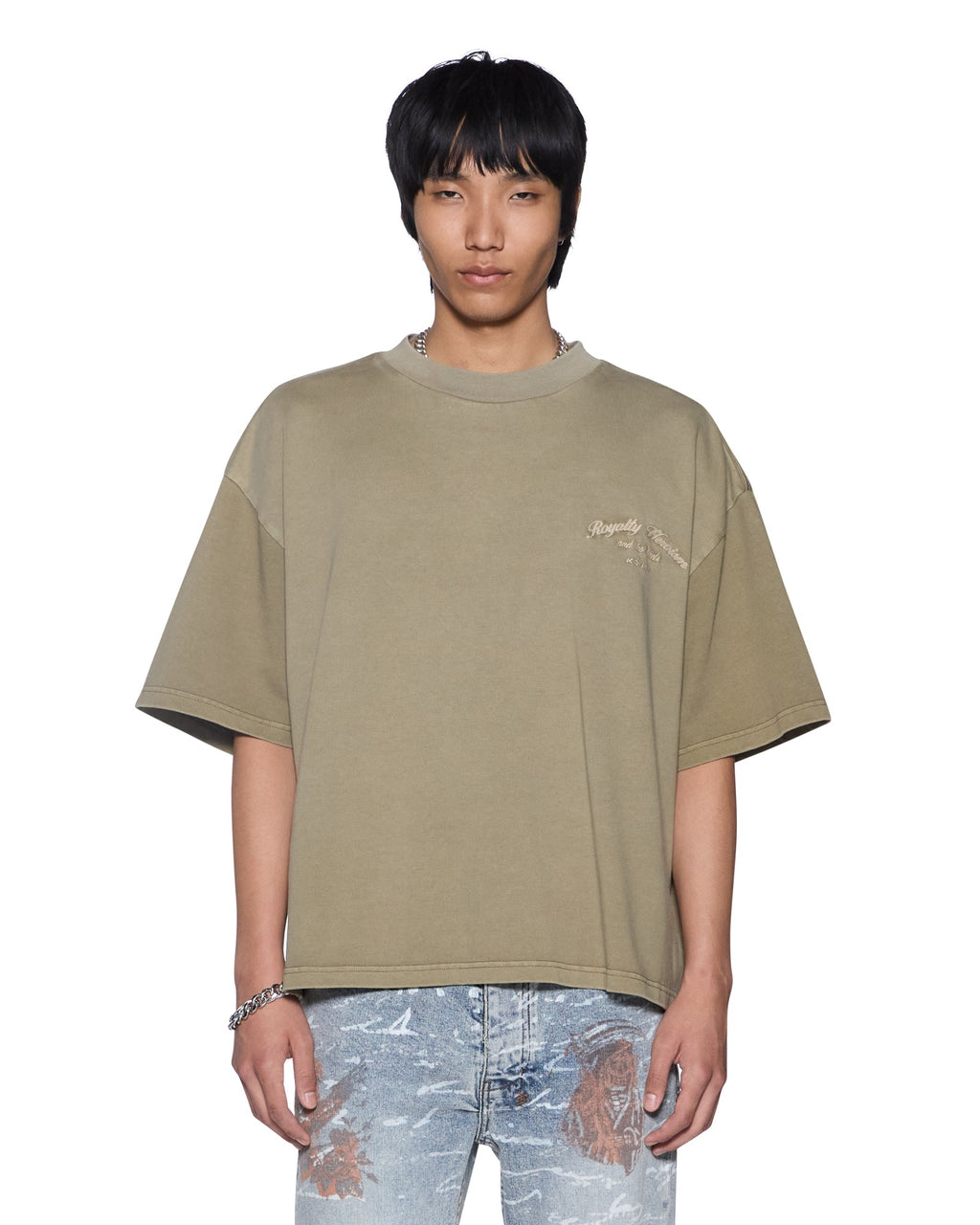 MENS ROYALTY HALEN SS TEE MILITANT TEES