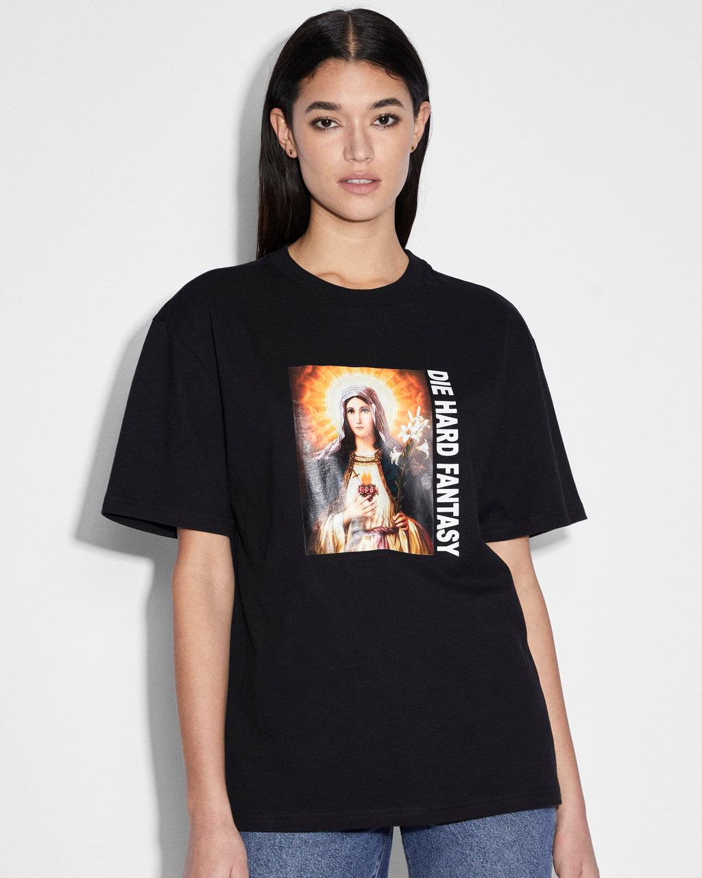 WOMENS DIE HARD OH G SS TEE BLACK TEES
