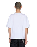 Mens Drak Halen Ss Tee Tru White Baggy Tees - White