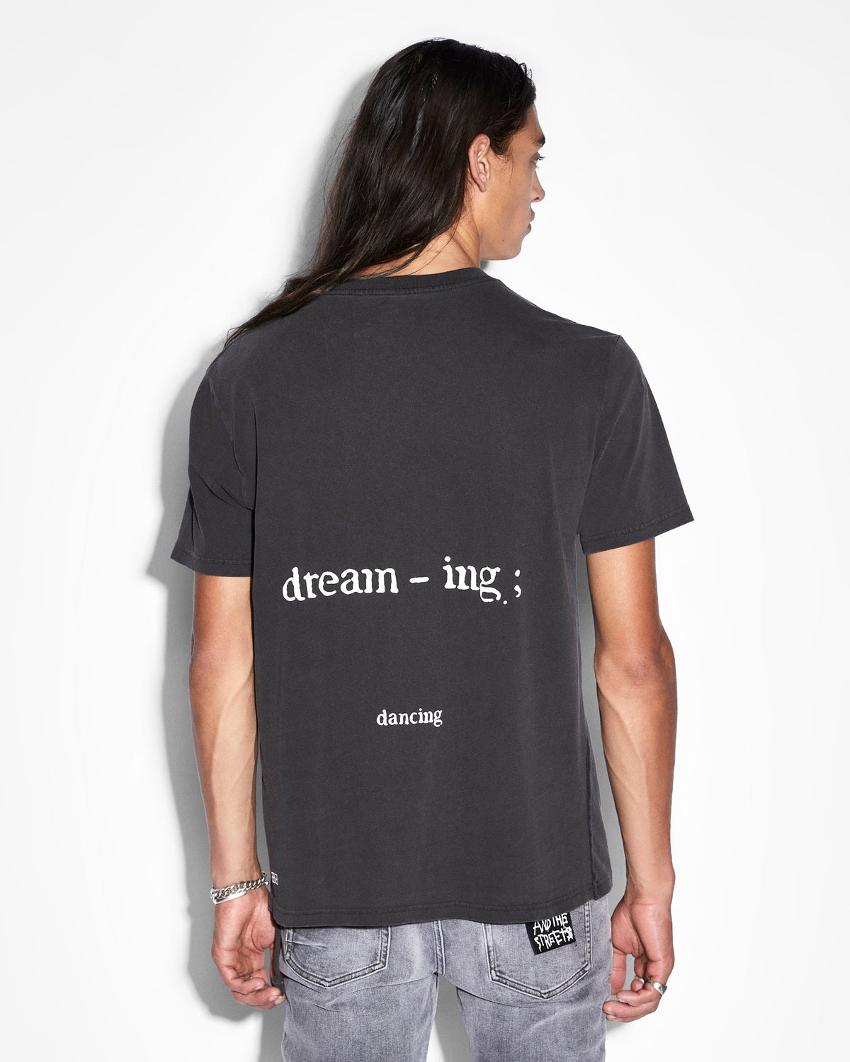 DREAMING KASH SS TEE FADED BLACK