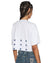 SCRIBE OH G CROP SS TEE WHITE