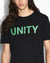 UNITY KASH SS TEE JET BLACK