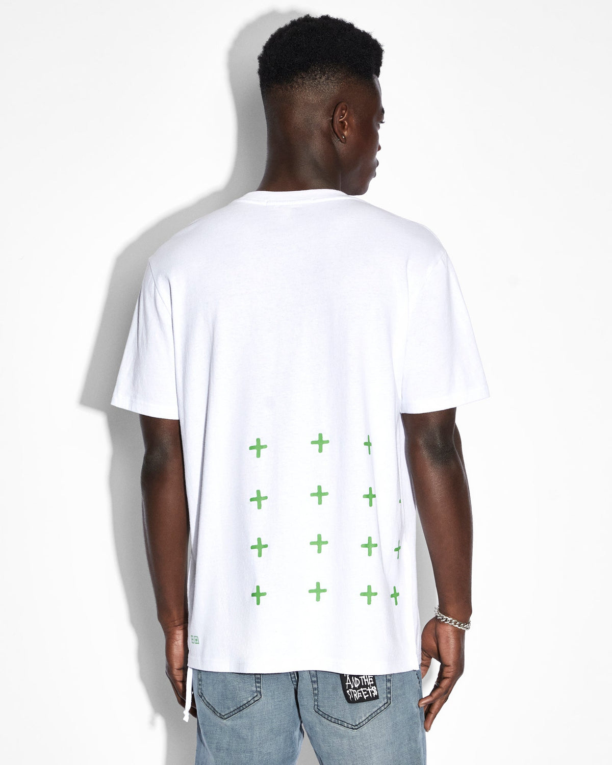 UNITY STITCH KASH SS TEE WHITE