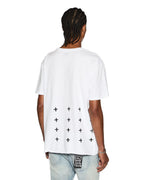 MENS 4 X 4 BIGGIE SS TEE OPTIC WHITE TEES